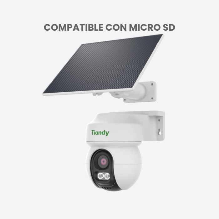 CÁMARA SOLAR Tiandy 4G/PT  TC-H343K-9DA-4