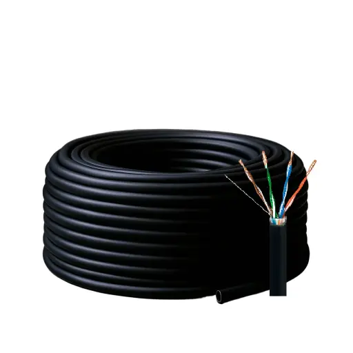 [TEC-UTP6EX-7030M] CABLE UTP Teclam CAT6 exterior 70/30 por metro